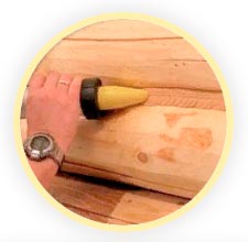 Нанесение герметика