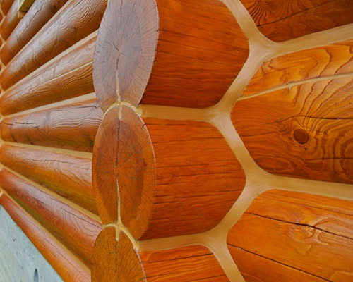 Герметизация сруба, теплый шов