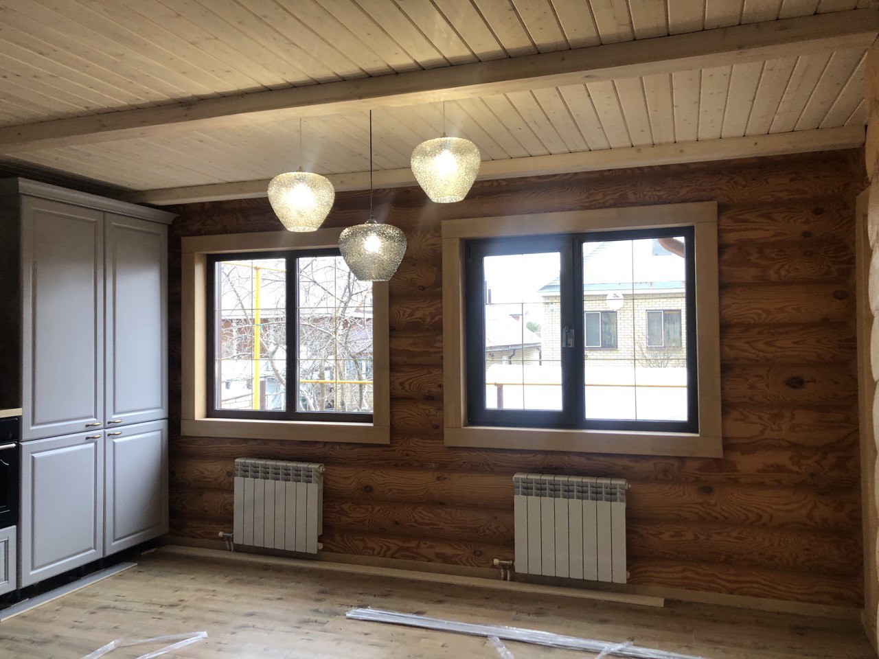 Отделка деревянных домов